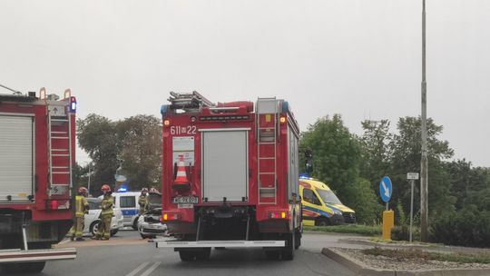 Uwaga kierowcy! Wypadek na skrzyżowaniu Warszawskiej i Nasielskiej