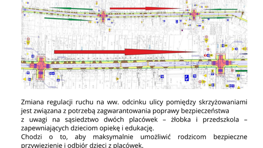 UWAGA! ZMIANA ORGANIZACJI RUCHU