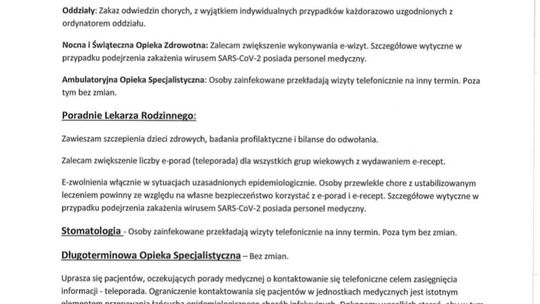WAŻNY KOMUNIKAT GAJDA-MED