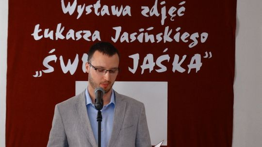 Więcej zdjęć z otwarcia wystawy Łukasza Jasińskiego