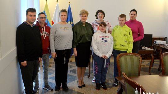 Wizyta wychowanków SOS-W w Urzędzie Miejskim w Pułtusku