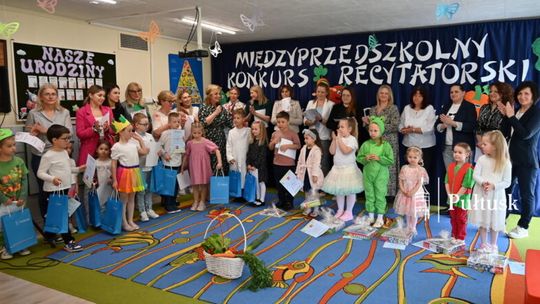XIII Międzyprzedszkolny Konkurs Recytatorski pt. „W krainie Zdrowia” w Przedszkolu Miejskim Nr 4 z Oddziałami Integracyjnymi w Pułtusku