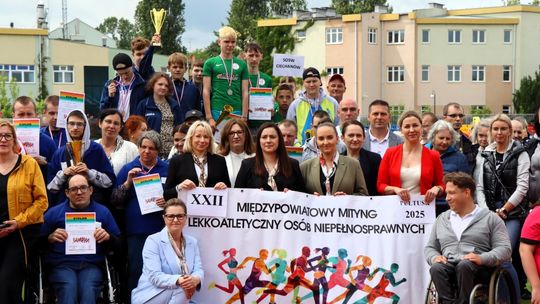 XXII Międzypowiatowy Mityng Lekkoatletyczny Osób z Niepełnosprawnościami