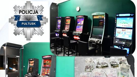 Zabezpieczyli 14 nielegalnych automatów