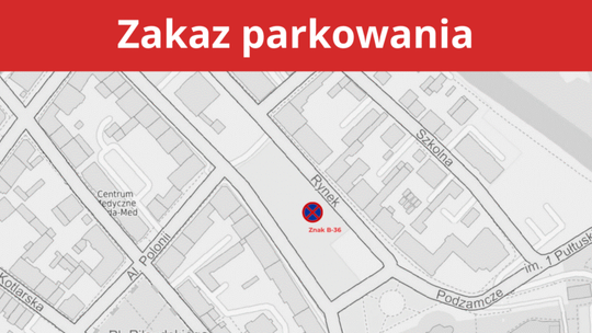 Zakaz parkowania