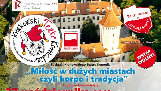 Zapraszamy do spektakl. Wstęp wolny