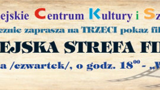 Zapraszamy na kolejny pokaz filmowy