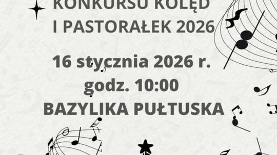 Zapraszamy na Koncert Laureatów Powiatowego Konkursu Kolęd i Pastorałek 2026