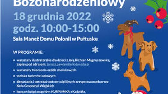 Zapraszamy na Kurpiowski Kiermasz Bożonarodzeniowy do Pułtuska