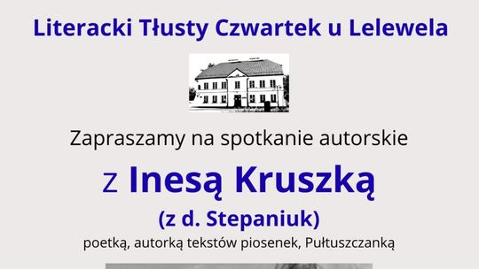 Zapraszamy na spotkanie autorskie w Pułtuskiej Bibliotece
