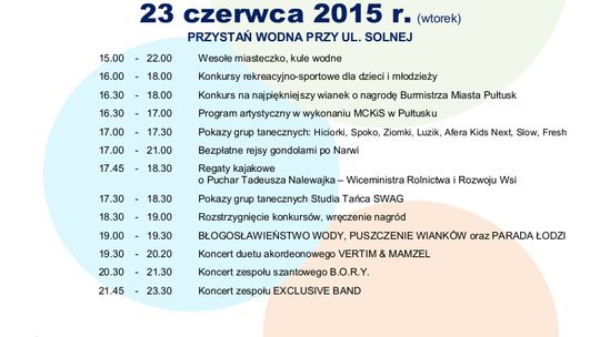 Zapraszamy na Wianki!