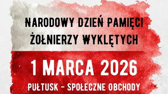 Zaproszenie na Społeczne obchody Narodowego Dnia Pamięci Żołnierzy Wyklętych Zaproszenie na Społeczne obchody Narodowego Dnia Pamięci Żołnierzy Wyklętych