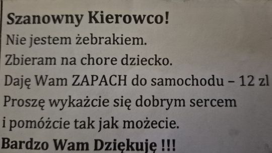 Zbiórka w Karniewku. Czy też wręczano Wam taką kartkę?
