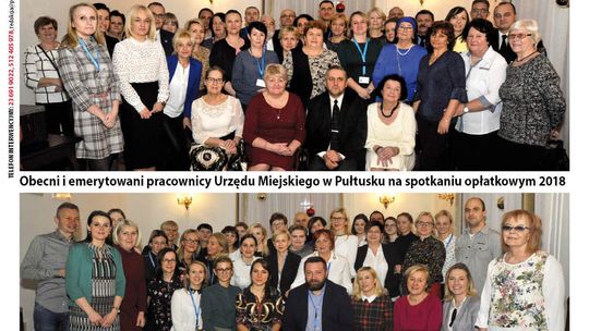 Zdjęcie pracowników Urzędu Miejskiego