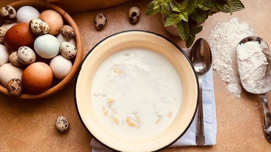ZE SMAKIEM: Zacierki na mleku