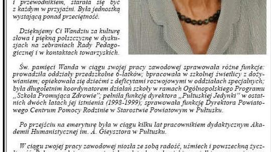 Żegnają koleżankę