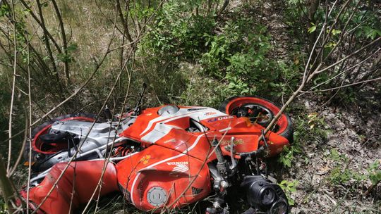 Zginął motocyklista