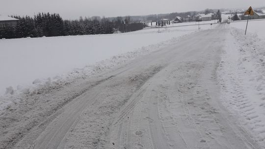 Zima jednak zaskoczyła drogowców