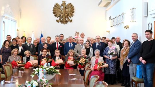 ZŁOTE GODY W URZĘDZIE MIEJSKIM W PUŁTUSKU