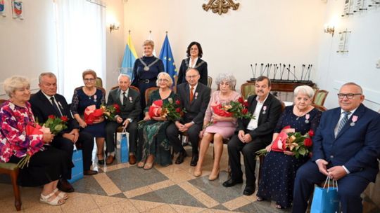 Złote Gody w Urzędzie Miejskim w Pułtusku