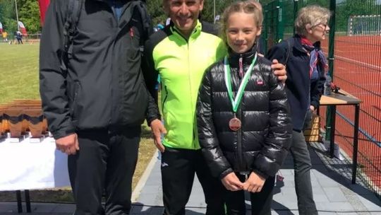 Złoty medal na Mistrzostwach Mazowsza w lekkoatletyce!