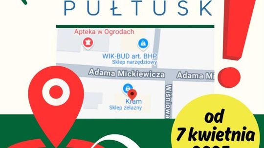 Zmiana lokalizacji Eco Pułtusk Sp. z o.o.
