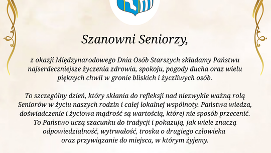 Życzenia dla Seniorów