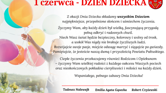 Życzenia na Dzień Dziecka