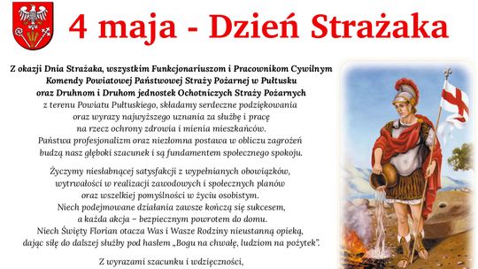 Życzenia na Dzień Strażaka