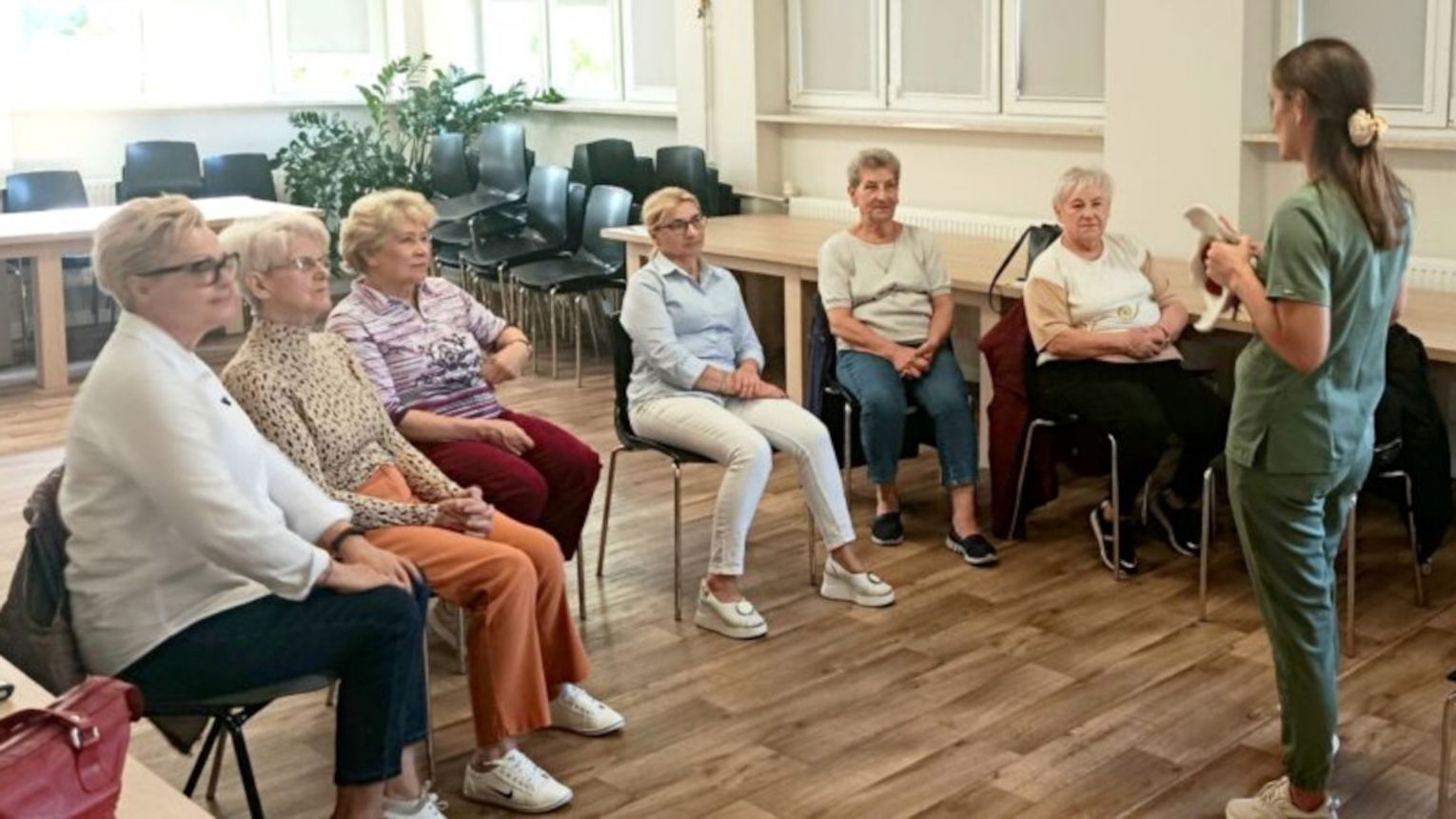 Konsultacje z fizjoterapeutą w ramach projektu „Seniorzy w akcji – aktywność i integracja”