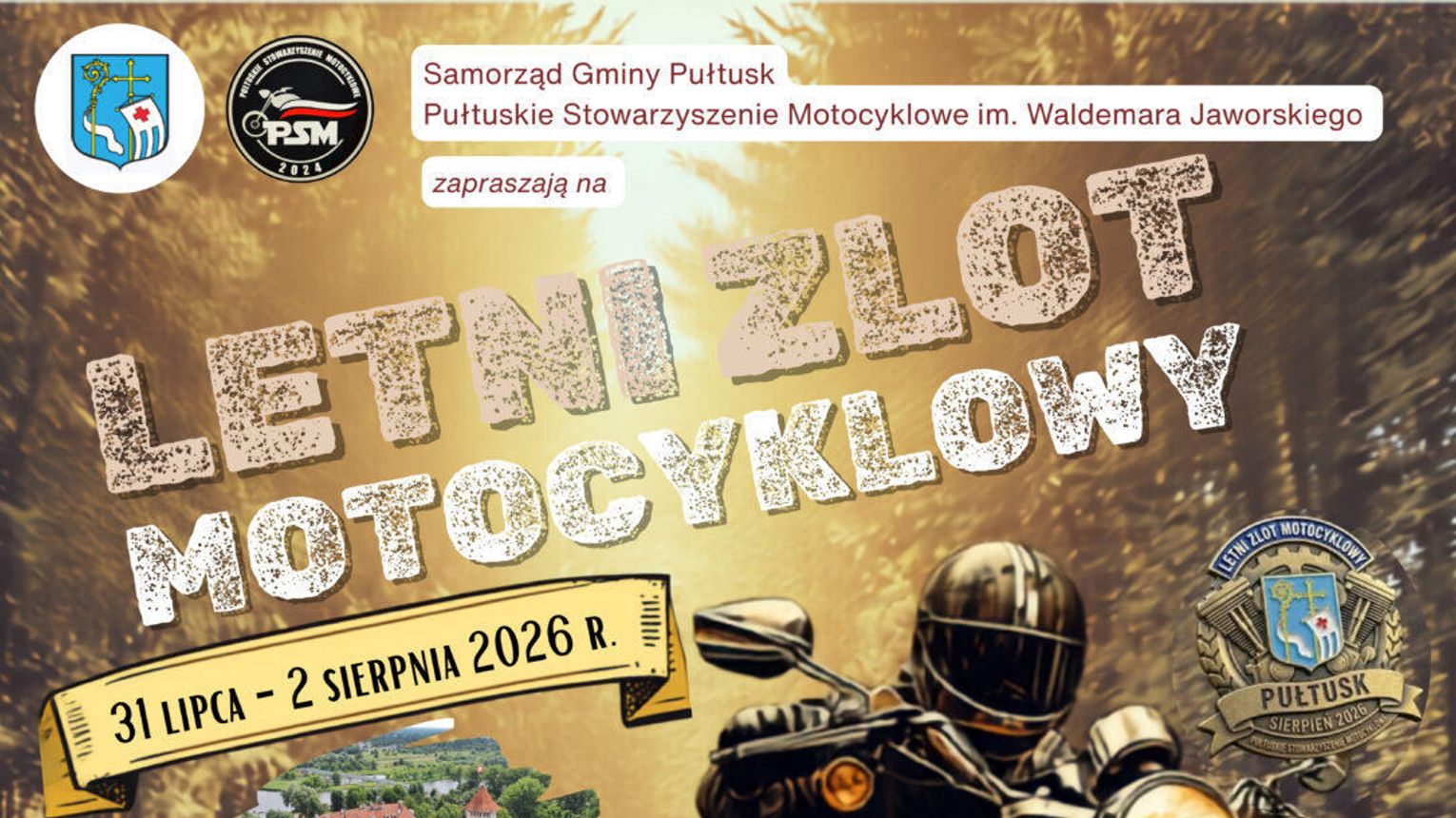 Letni Zlot Motocyklowy 2026 – zapraszamy