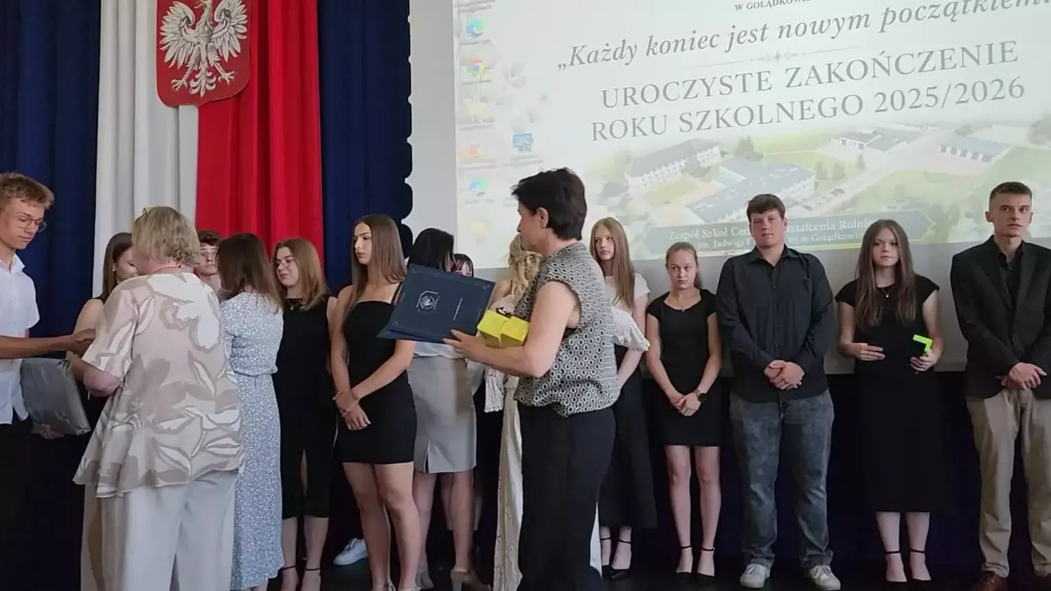 Wyróżnieni uczniowie ZS CKR w Golądkowie. Odsłona II