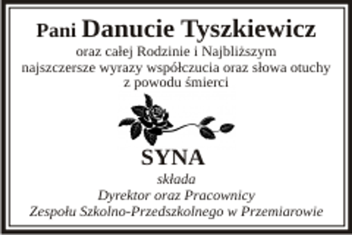 Kondolencje