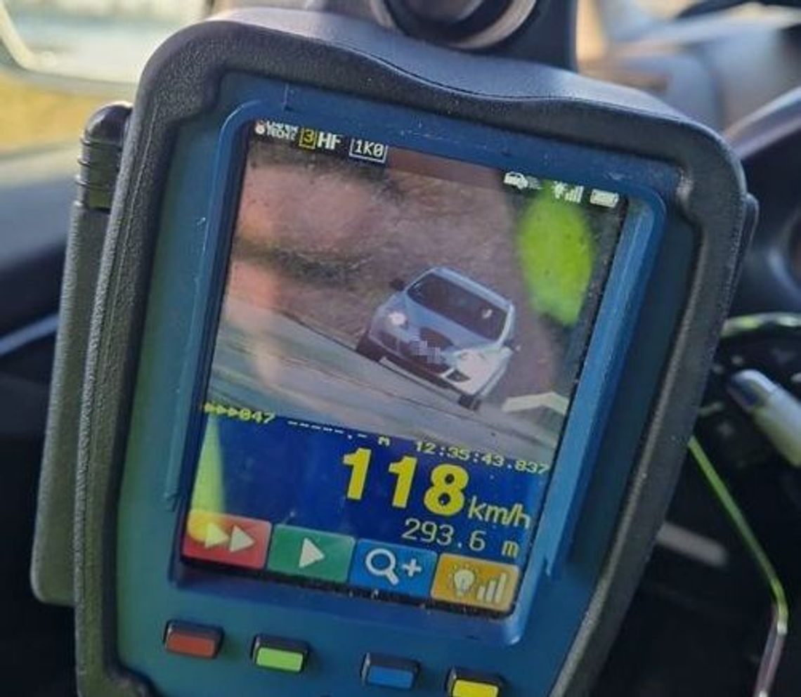 118 km/h w terenie zabudowanym!