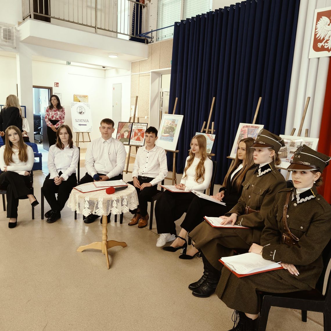 13 PUŁK PIECHOTY W REPORTAŻU UCZNIOWSKIM