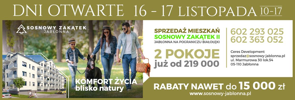 16-17 listopada Dni Otwarte w Sosnowym Zakątku II