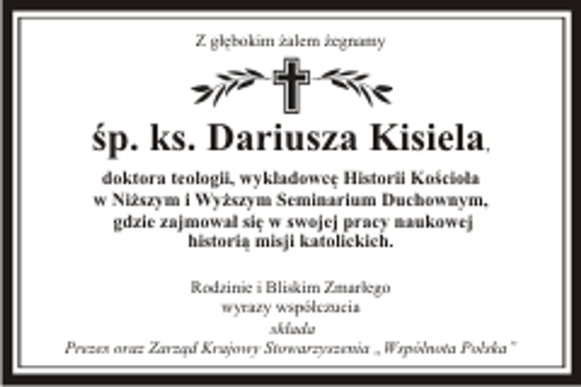 Kondolencje