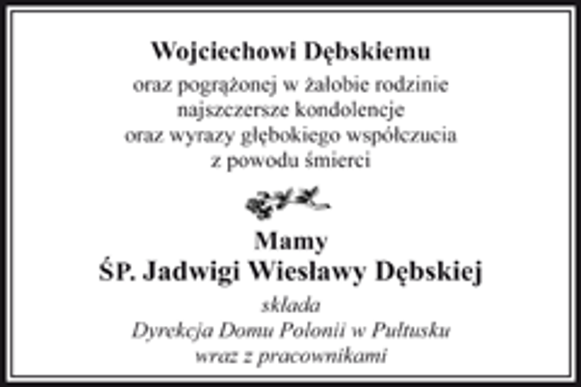 Kondolencje