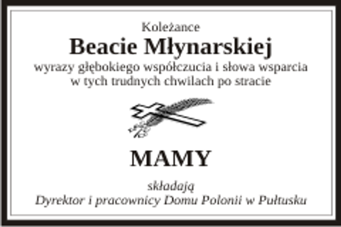 Kondolencje