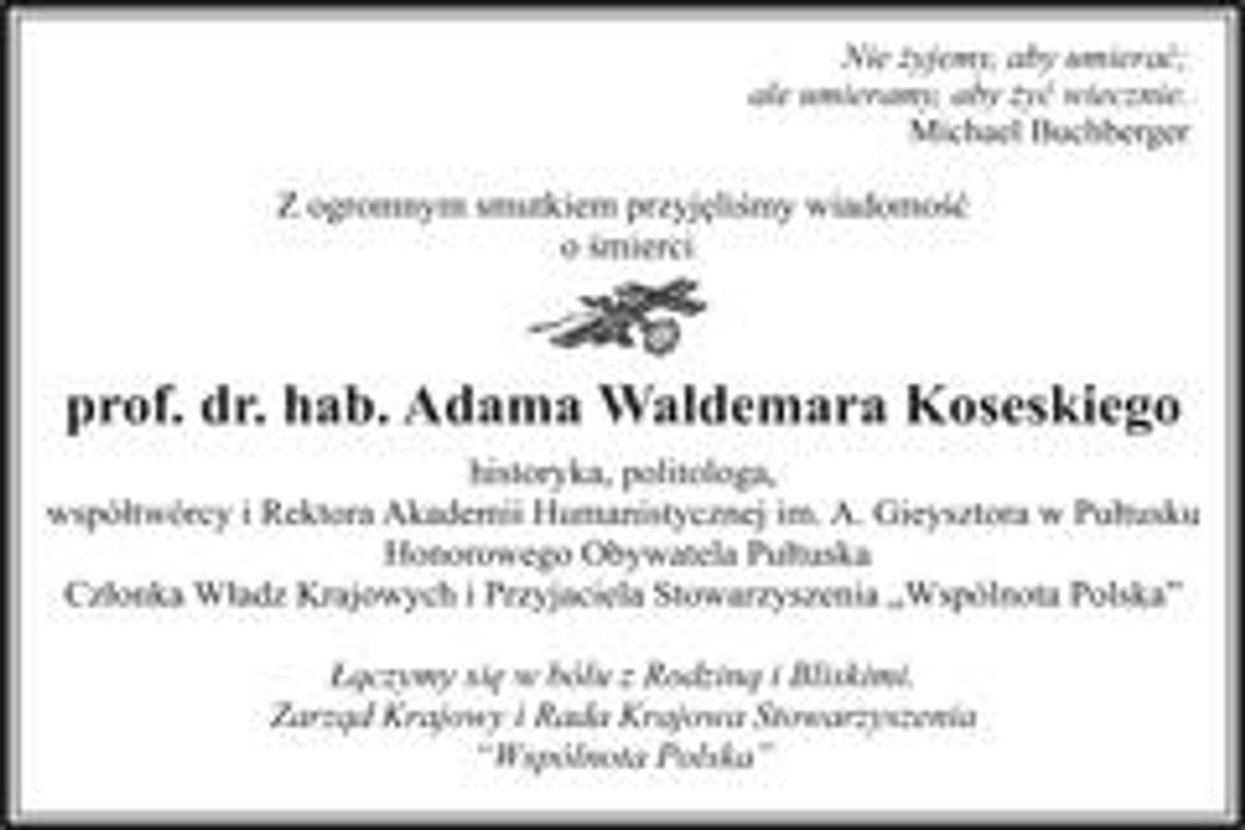 Kondolencje