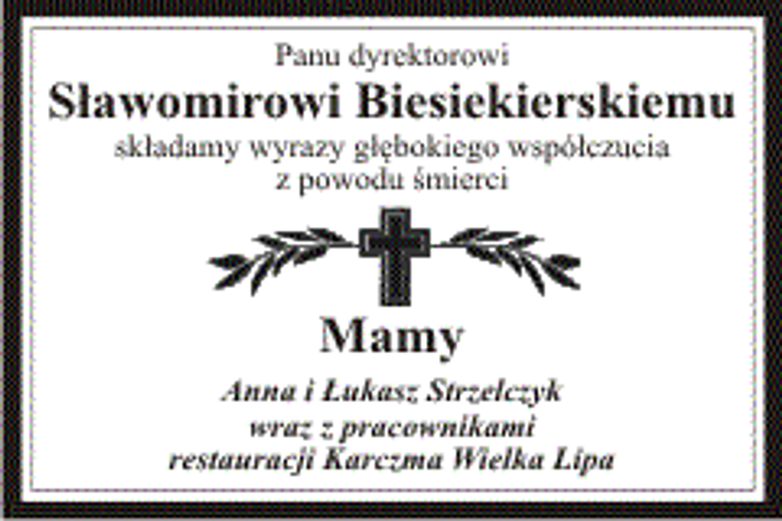 Kondolencje