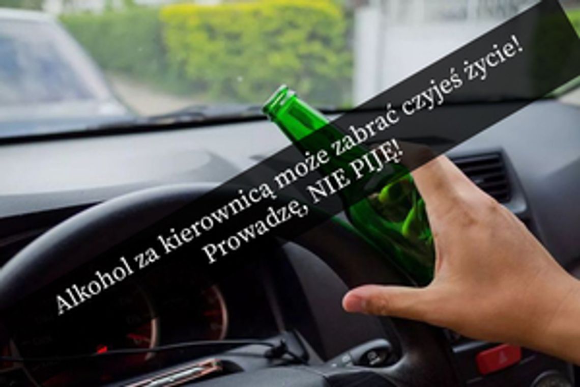 64-latek zatrzymany za jazdę po pijanemu