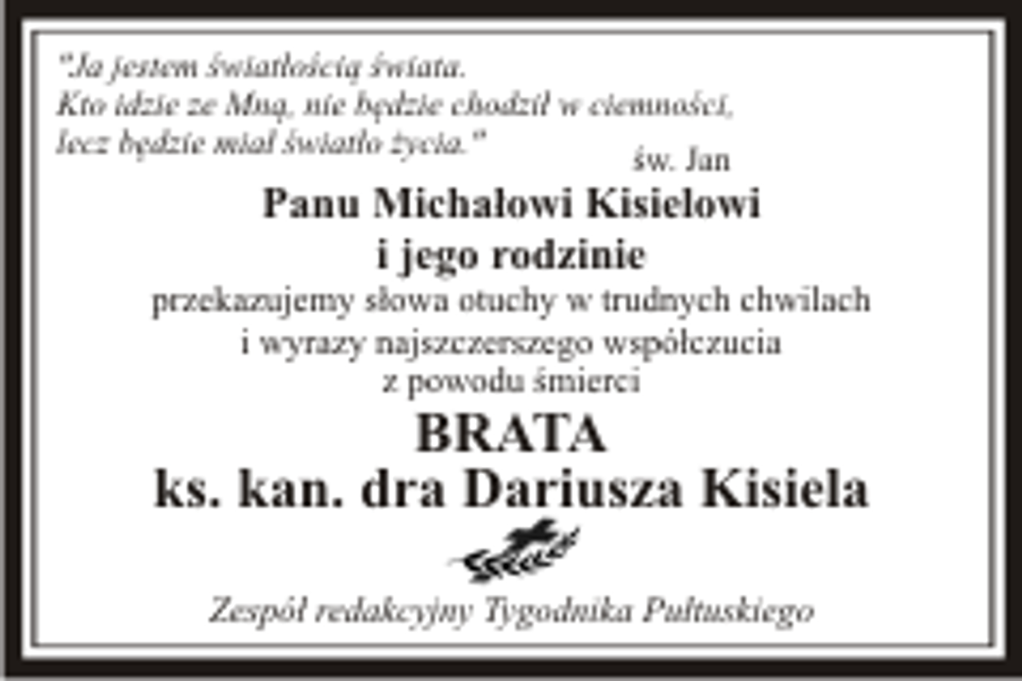 Kondolencje