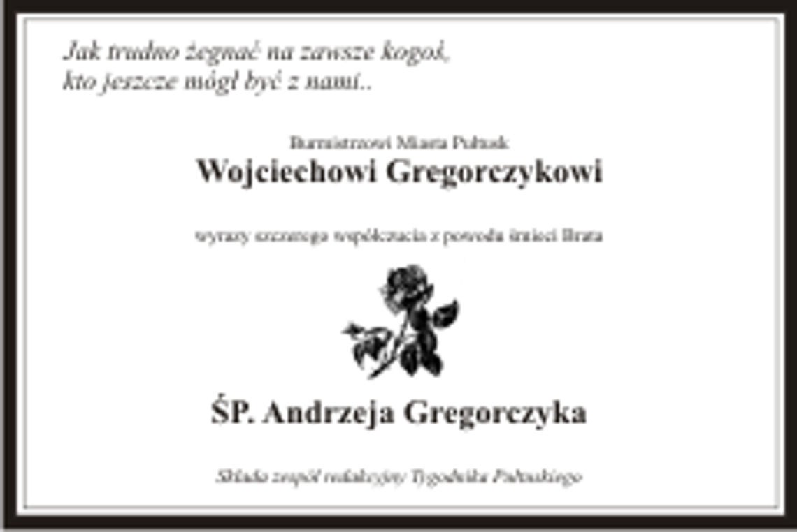 Kondolencje
