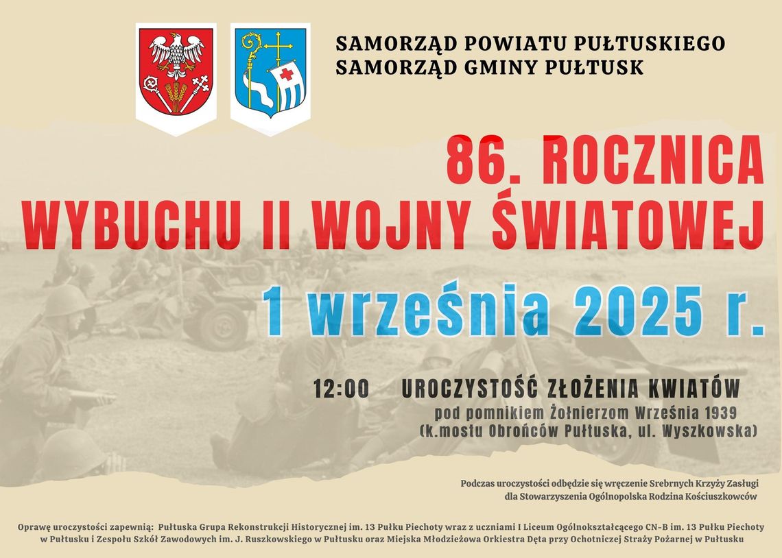 86. rocznica wybuchu II wojny światowej