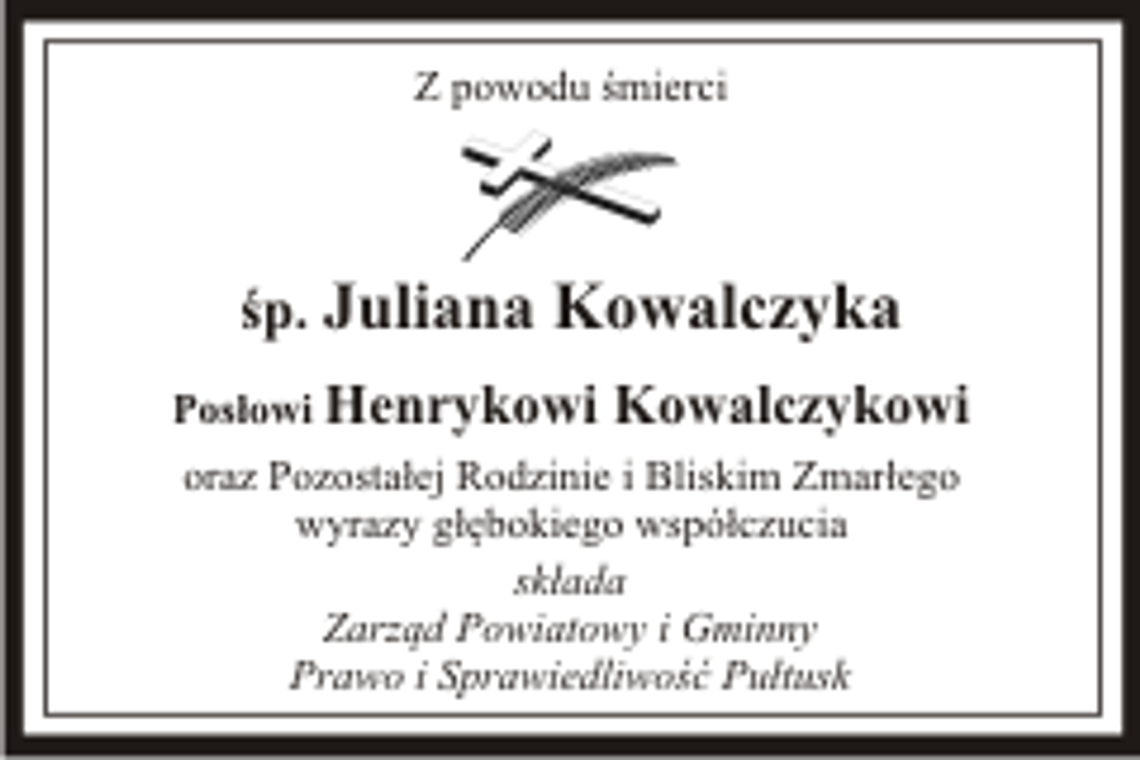 Kondolencje