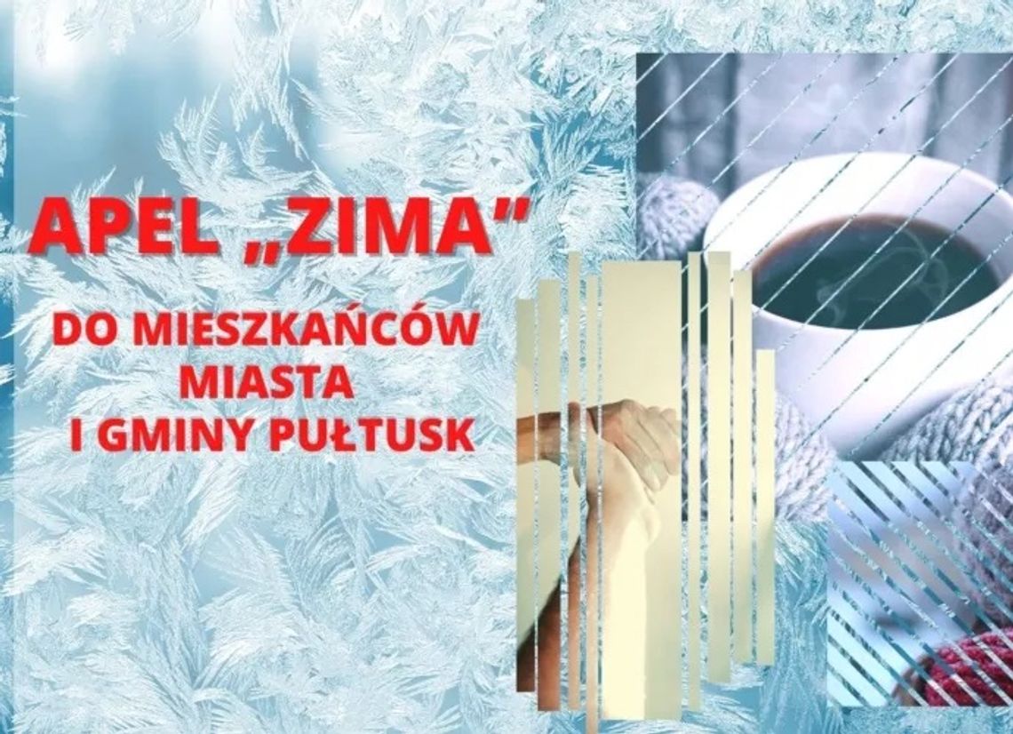 APEL „ZIMA” DO MIESZKAŃCÓW MIASTA I GMINY PUŁTUSK