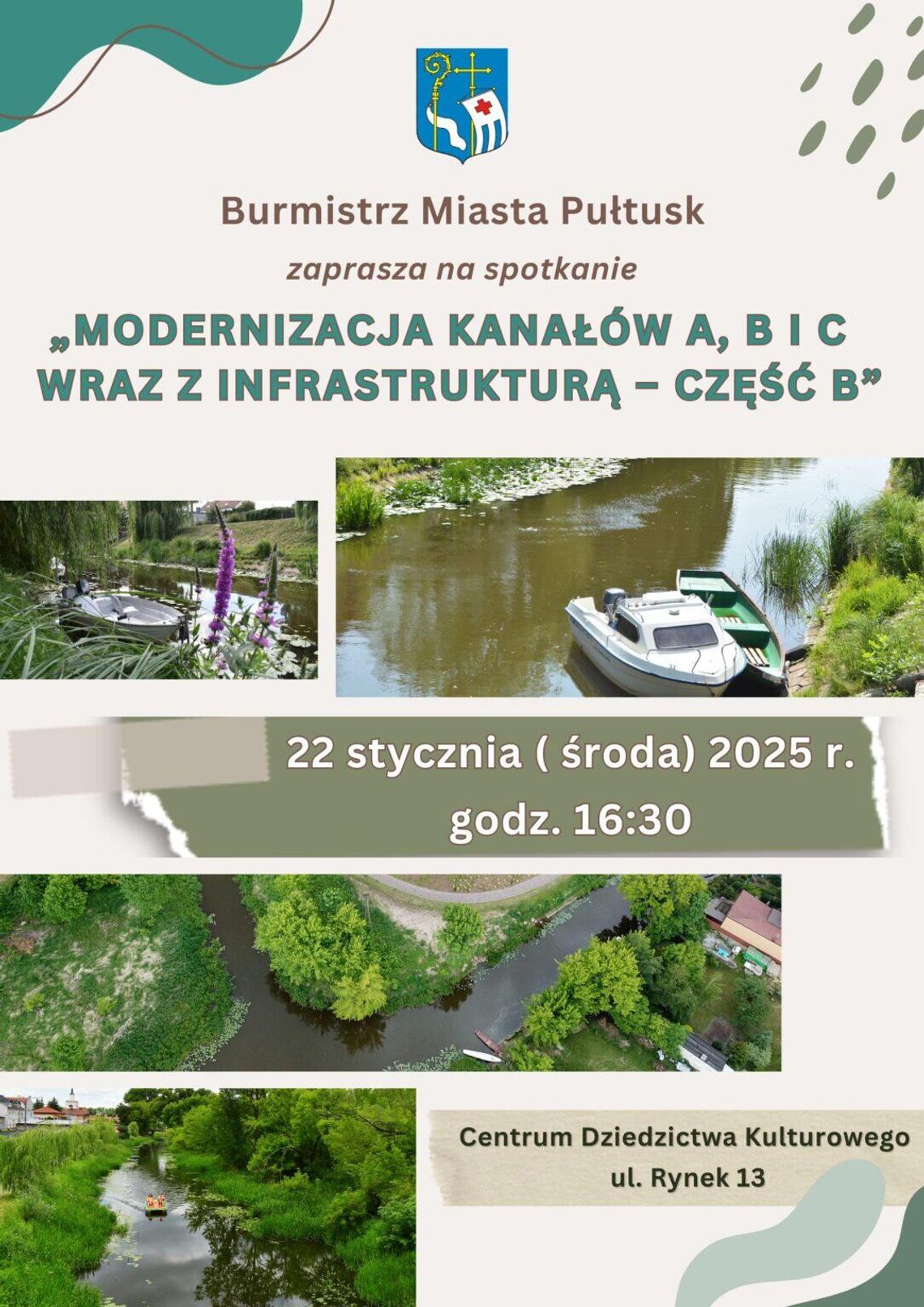 Będzie spotkanie w sprawie rewitalizacji kanałków