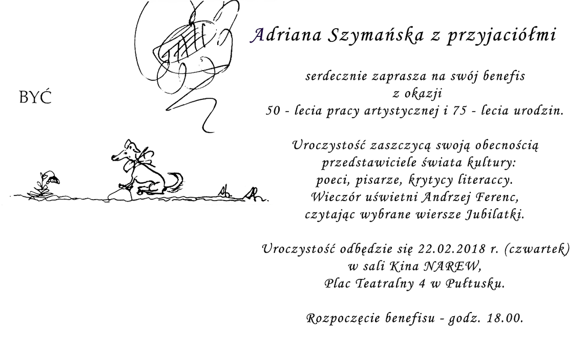 Benefis Adriany Szymańskiej