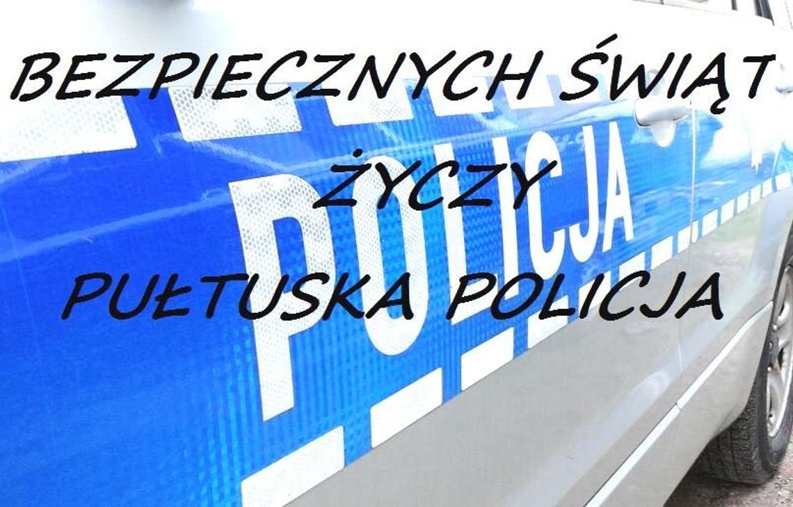 Bezpieczny świąteczno - noworoczny czas